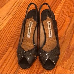 Manolo Blahnik heels size 35.5